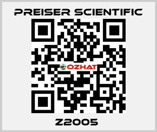Z2005  Preiser Scientific