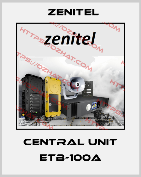 Central Unit ETB-100A Zenitel