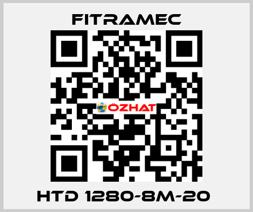 HTD 1280-8M-20  FITRAMEC