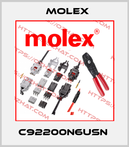 C92200N6USN  Molex