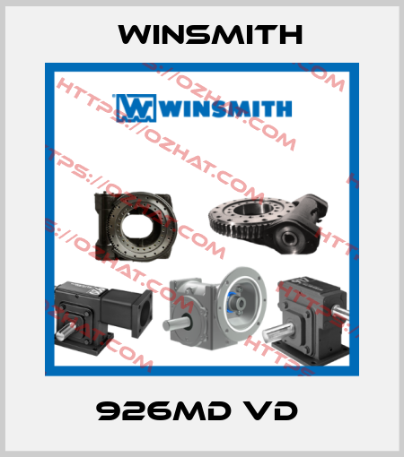 926MD VD  Winsmith