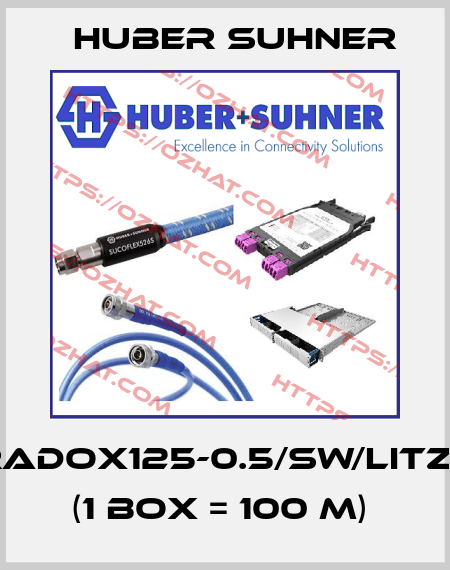 RADOX125-0.5/SW/LITZE (1 box = 100 m)  Huber Suhner
