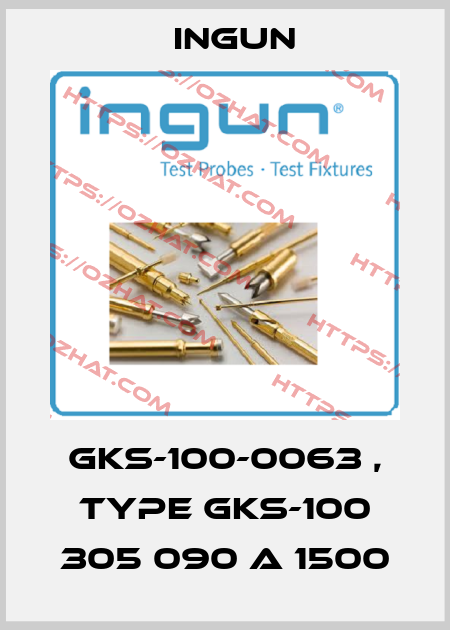 GKS-100-0063 , type GKS-100 305 090 A 1500 Ingun