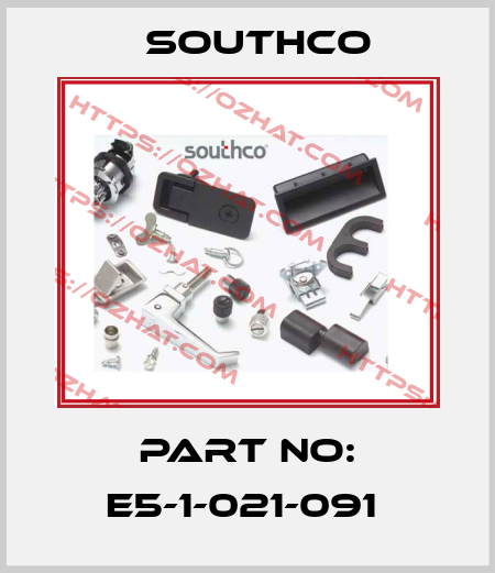 Part No: E5-1-021-091  Southco