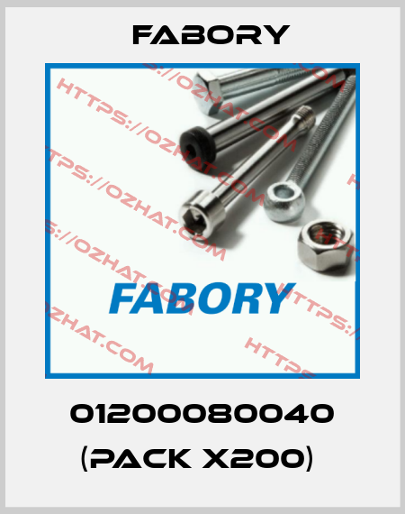 01200080040 (pack x200)  Fabory