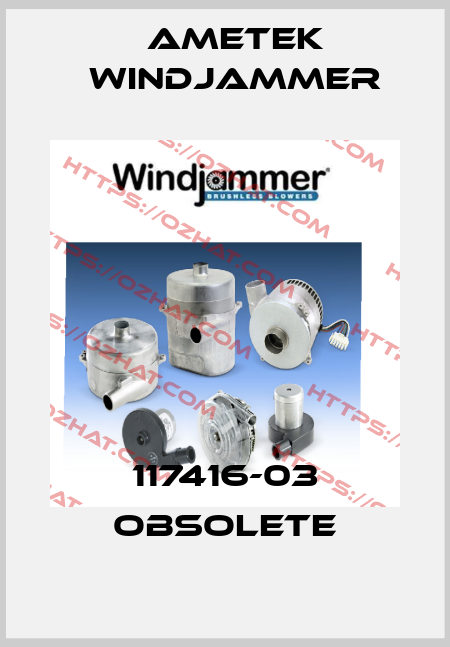 117416-03 obsolete Ametek Windjammer