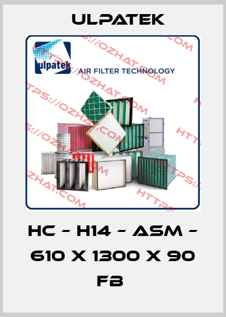 HC – H14 – ASM – 610 x 1300 x 90 FB  Ulpatek