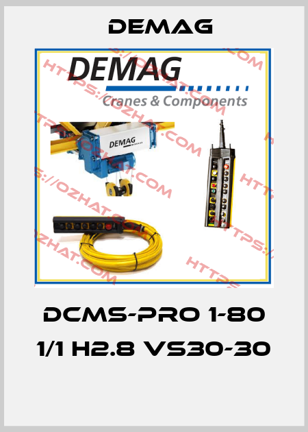 DCMS-Pro 1-80 1/1 H2.8 VS30-30  Demag