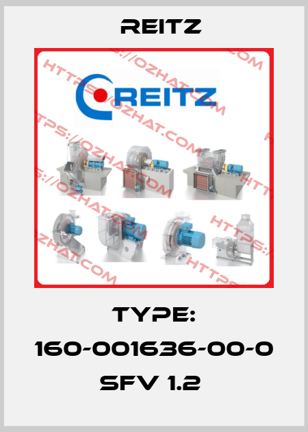 Type: 160-001636-00-0 SFV 1.2  Reitz