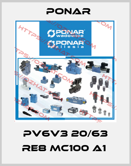 PV6V3 20/63 RE8 MC100 A1  Ponar