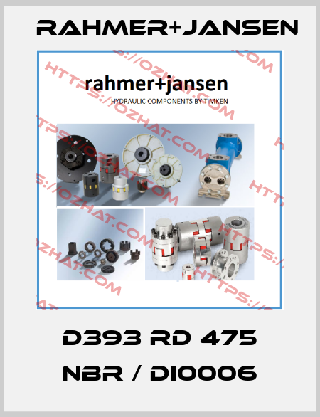 D393 RD 475 NBR / DI0006 Rahmer+Jansen