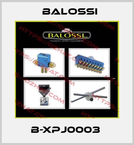 B-XPJ0003  Balossi