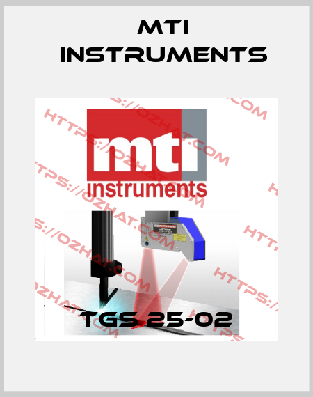 TGS 25-02 Mti instruments
