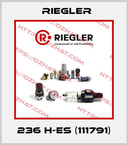 236 H-ES (111791) Riegler