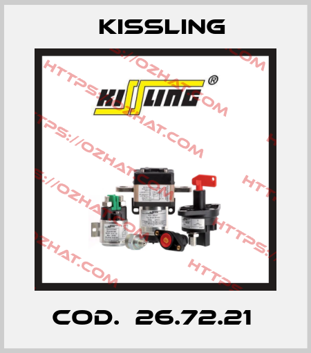 Cod.  26.72.21  Kissling
