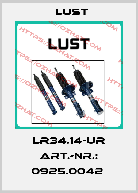 LR34.14-UR ART.-NR.: 0925.0042  Lust