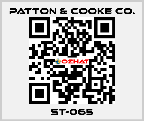 ST-065 Patton & Cooke Co.