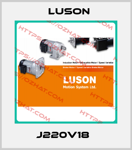 J220V18   Luson