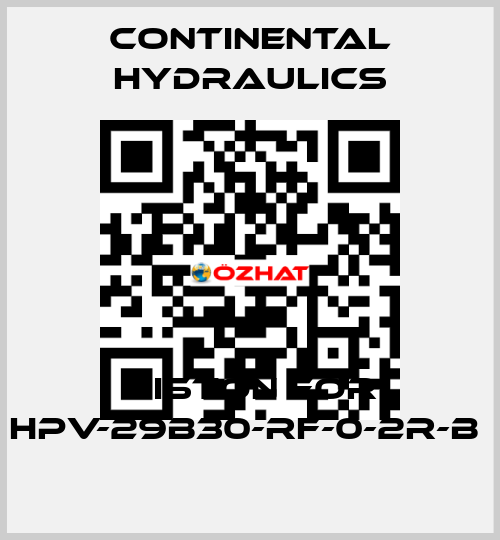 piston for HPV-29B30-RF-0-2R-B  Continental Hydraulics