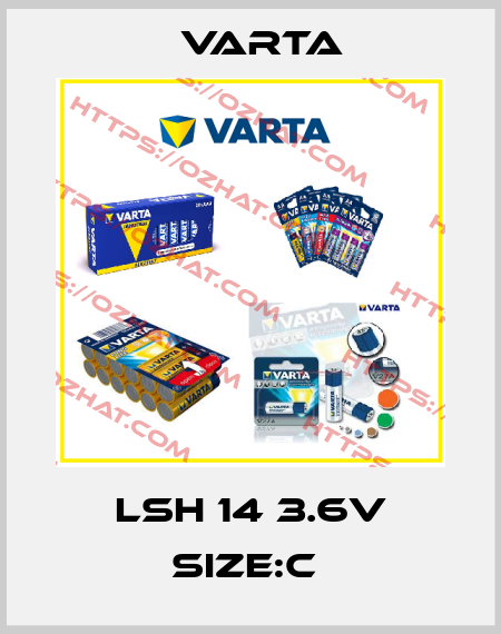 LSH 14 3.6V SIZE:C  Varta