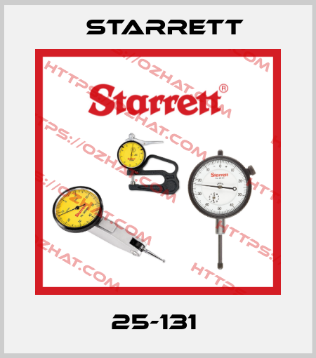 25-131  Starrett