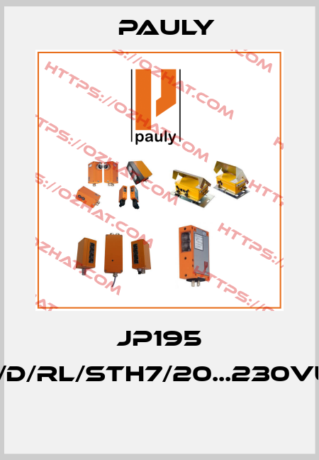 JP195 /R/d/rl/stH7/20...230VUC  Pauly
