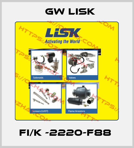 FI/K -2220-F88  Gw Lisk