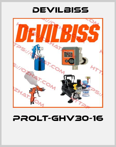 PROLT-GHV30-16  Devilbiss