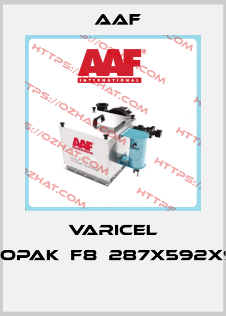 VARICEL ECOPAK	F8	287X592X98  AAF