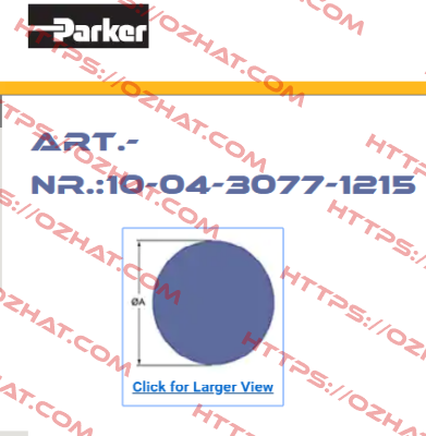 Art.-Nr.:10-04-3077-1215 Parker