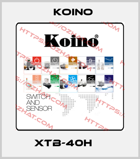 XTB-40H     Koino