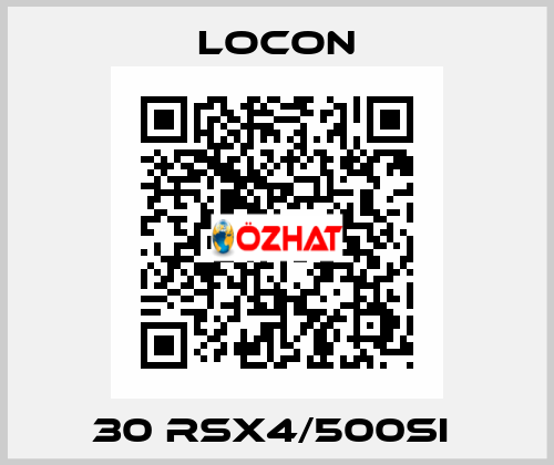 30 RSX4/500SI  Locon