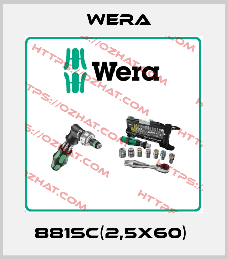 881SC(2,5X60)  Wera