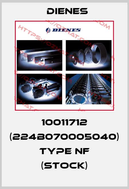 10011712 (224B070005040) Type NF (stock) Dienes