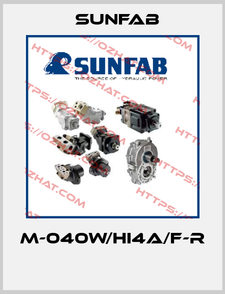 M-040W/HI4A/F-R  Sunfab