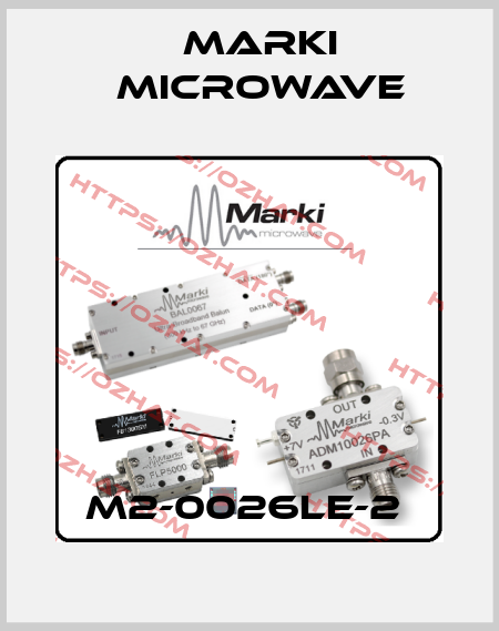 M2-0026LE-2  Marki Microwave