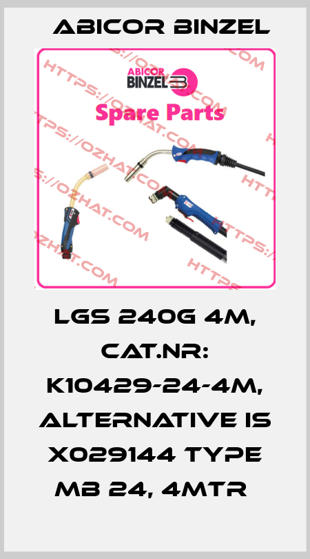 LGS 240G 4M, Cat.Nr: K10429-24-4M, alternative is x029144 Type MB 24, 4mtr  Abicor Binzel