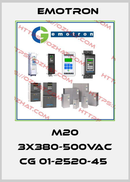 M20 3X380-500VAC CG 01-2520-45  Emotron