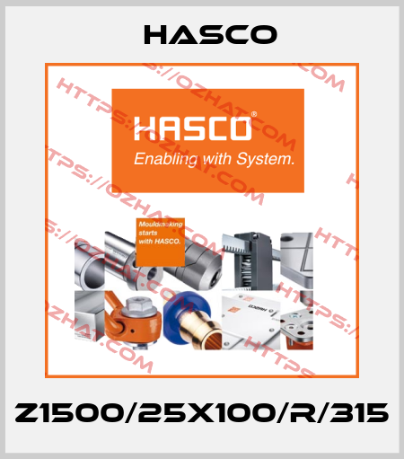 Z1500/25X100/R/315 Hasco