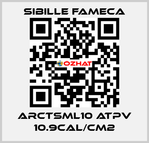 ARCTSML10 ATPV 10.9CAL/CM2 Sibille Fameca