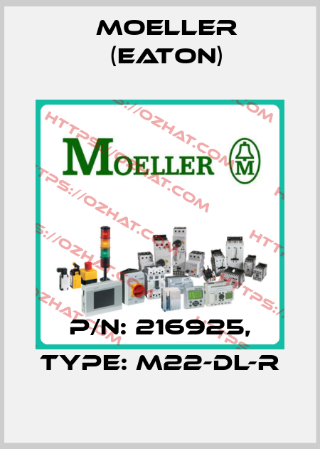 p/n: 216925, Type: M22-DL-R Moeller (Eaton)