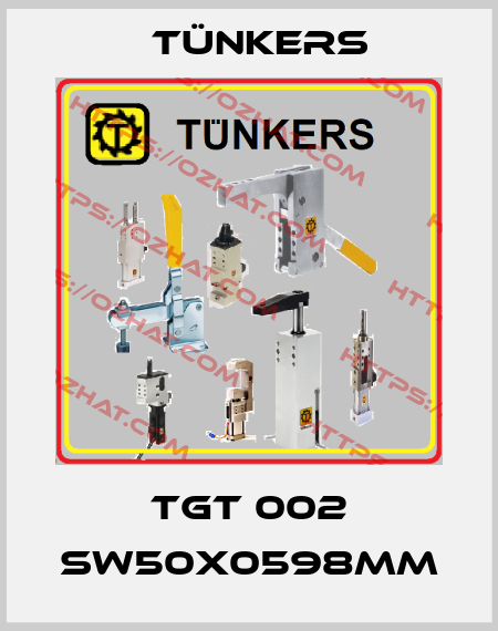 TGT 002 SW50X0598MM Tünkers