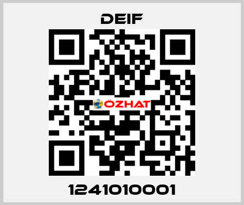 1241010001 Deif