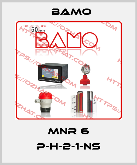 MNR 6 P-H-2-1-NS Bamo