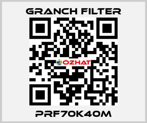 PRF70K40M GRANCH FILTER