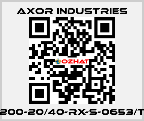 MTS-200-20/40-RX-S-0653/TO-RS Axor Industries