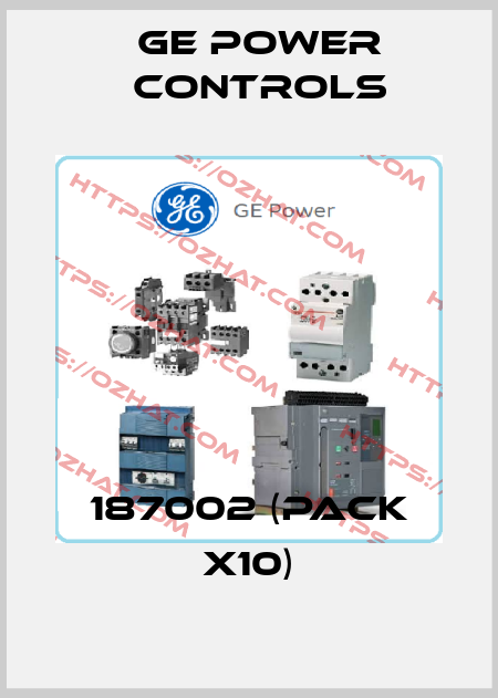 187002 (pack x10) GE Power Controls