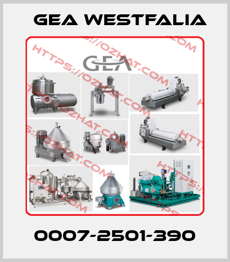 0007-2501-390 Gea Westfalia