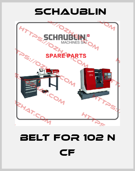 belt for 102 N CF Schaublin