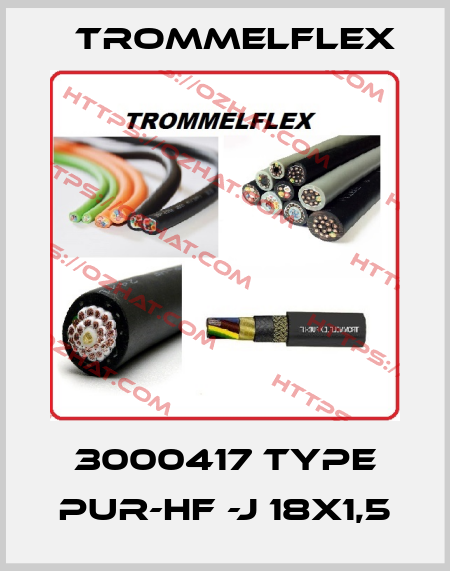 3000417 Type PUR-HF -J 18X1,5 TROMMELFLEX